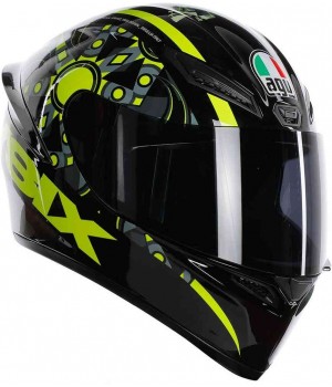 Шлем AGV K-1 Rossi VR46 Flavum 46