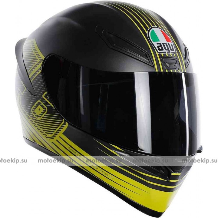 Шлем интеграл AGV K-1 Rossi VR46 Edge 46