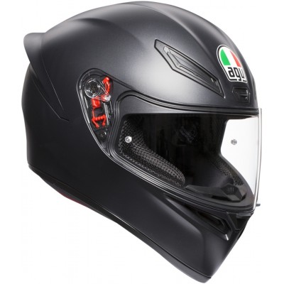 Шлем интеграл AGV K-1 Black Matt