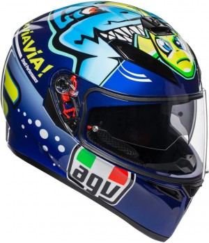 Шлем интеграл AGV K-3 SV Max Vision Rossi Misano 2015
