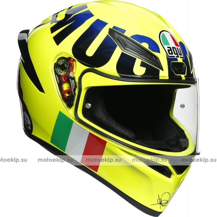 Шлем интеграл AGV K-1 Rossi Mugello 2016