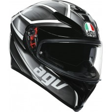 Шлем интеграл AGV K-5 S Max Vision Tempest Black/Silver Шлем интеграл AGV K-5 S Max Vision Tempest Black/Silver