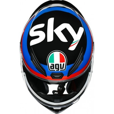 Шлем интеграл AGV K-1 VR46 Sky Racing Team