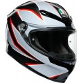Шлем интеграл AGV K-6 Flash Matt Black/Grey/Red Шлем интеграл AGV K-6 Flash Matt Black/Grey/Red