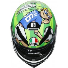 Шлем интеграл AGV K-3 SV Max Vision Tribe Rossi Mugello 2017