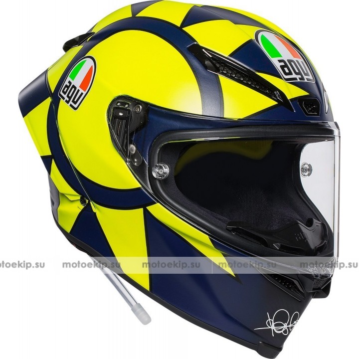 Шлем интеграл AGV Pista GP RR Soleluna 2019 Carbon