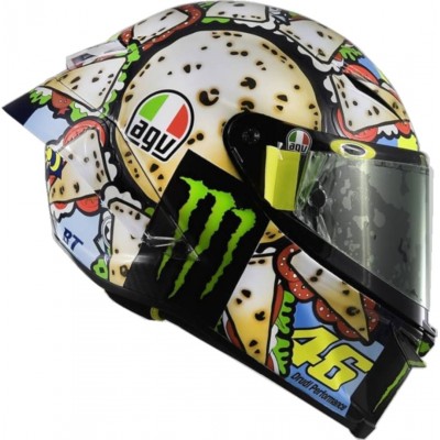 Шлем интеграл AGV Pista GP RR Valentino Rossi Menu di Misano 2019 Limited Edition Carbon