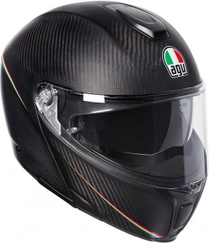 Шлем модуляр AGV Sportmodular Carbon Tricolore