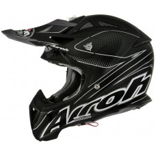 Шлем кроссовый Airoh Aviator Linear Black Шлем кроссовый Airoh Aviator Linear Black