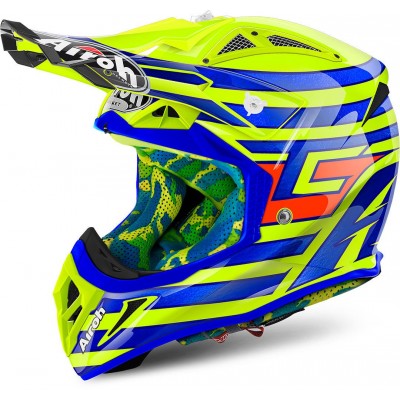 Шлем кроссовый Airoh Aviator 2.2 Cairoli Qatar