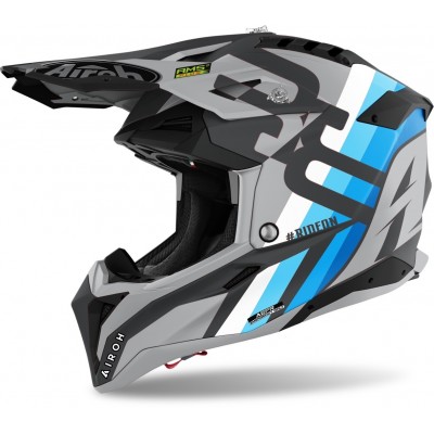 Шлем кроссовый Airoh Aviator 3 Rainbow Carbon