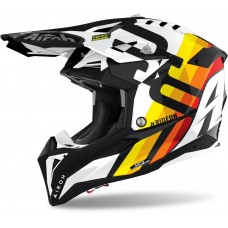 Шлем кроссовый Airoh Aviator 3 Rainbow Carbon Шлем кроссовый Airoh Aviator 3 Rainbow Carbon