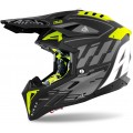 Шлем кроссовый Airoh Aviator 3 Rampage Carbon Шлем кроссовый Airoh Aviator 3 Rampage Carbon