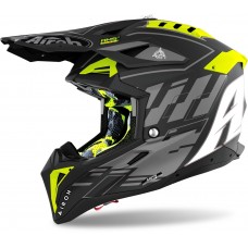 Шлем кроссовый Airoh Aviator 3 Rampage Carbon