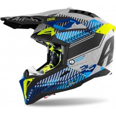 Шлем кроссовый Airoh Aviator 3 Wave Carbon