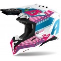 Шлем кроссовый Airoh Aviator 3 Wave Carbon