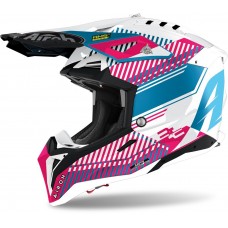 Шлем кроссовый Airoh Aviator 3 Wave Carbon