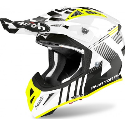 Шлем кроссовый Airoh Aviator ACE Nemesi