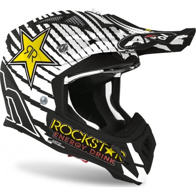 Шлем кроссовый Airoh Aviator ACE Rockstar