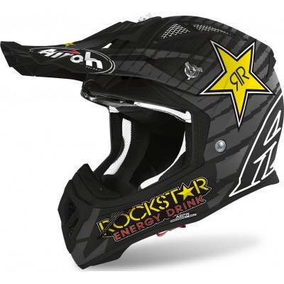 Шлем кроссовый Airoh Aviator ACE Rockstar