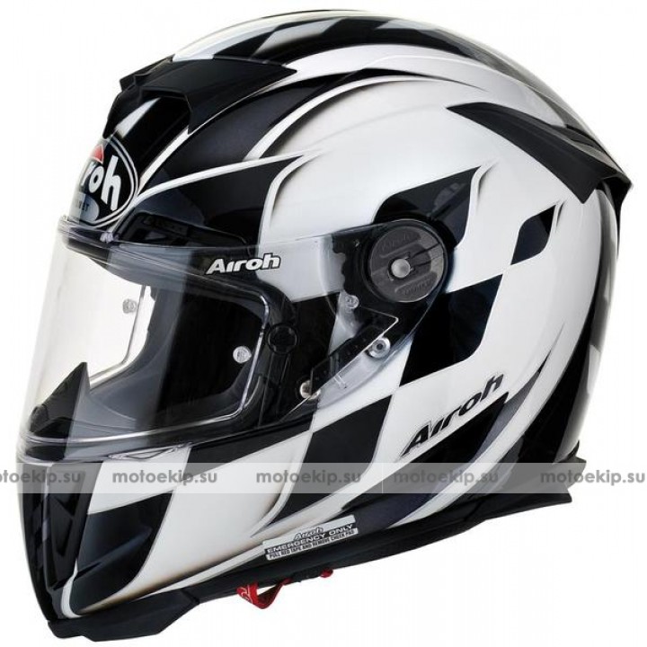 Шлем интеграл Airoh GP-500 Drive белый