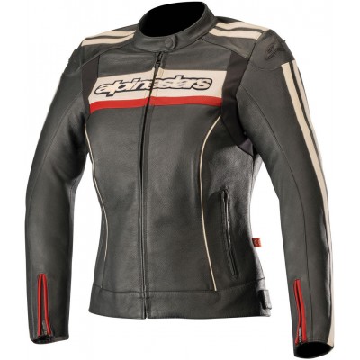 Мотокуртка кожаная женская Alpinestars Stella Dyno V2