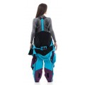 Комбинезон для снегохода и сноуборда Dragonfly Extreme Woman Blue-Purple 2020