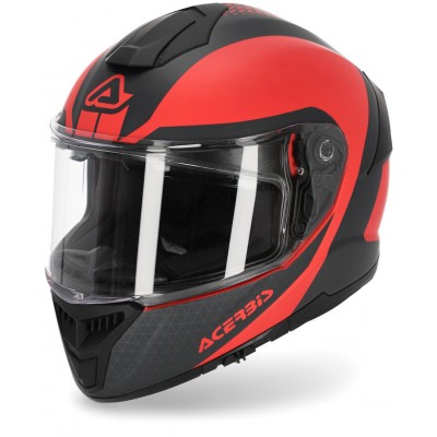 Шлем интеграл Acerbis Krapon Red/Black