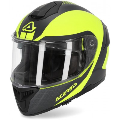 Шлем интеграл Acerbis Krapon Fluo-Yellow/Black