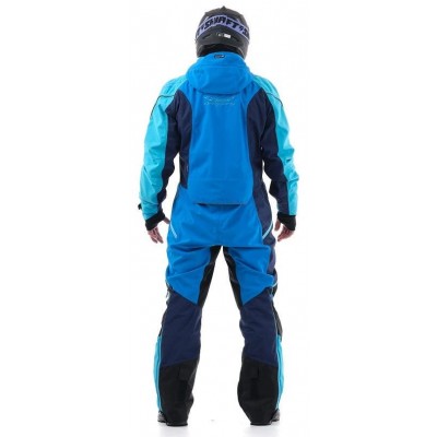 Комбинезон для снегохода и сноуборда Dragonfly Extreme Blue-Fluo 2020