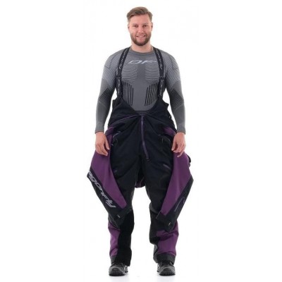 Комбинезон для снегохода и сноуборда Dragonfly Extreme Black-Purple 2020