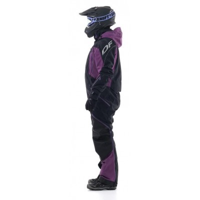 Комбинезон для снегохода и сноуборда Dragonfly Extreme Black-Purple 2020