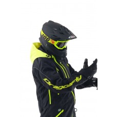 Комбинезон для снегохода и сноуборда Dragonfly Extreme Black-Yellow 2020
