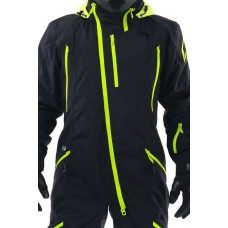 Комбинезон для снегохода и сноуборда Dragonfly Extreme Black-Yellow 2020
