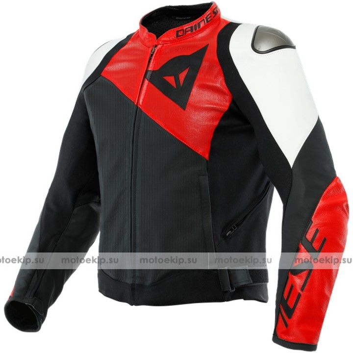 Dainese Sportiva Перфорированная кожаная куртка мотоцикла
