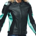 Мотокуртка кожаная женская Dainese Racing 4 Перфорированная