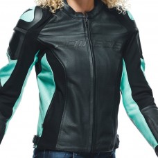 Мотокуртка кожаная женская Dainese Racing 4 Перфорированная Мотокуртка кожаная женская Dainese Racing 4 Перфорированная