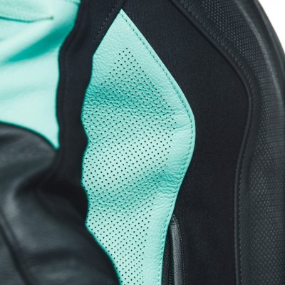 Мотокуртка кожаная женская Dainese Racing 4 Перфорированная
