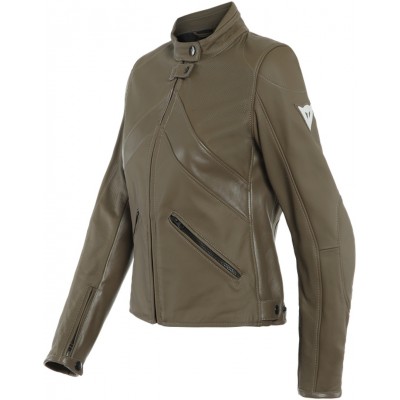 Мотокуртка кожаная женская Dainese Santa Monica Перфорированная