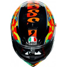 Шлем интеграл AGV K-3 SV Rossi Valencia 2003