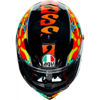 Шлем интеграл AGV K-3 SV Rossi Valencia 2003