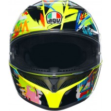 Шлем интеграл AGV K3 Rossi Winter Test 2019