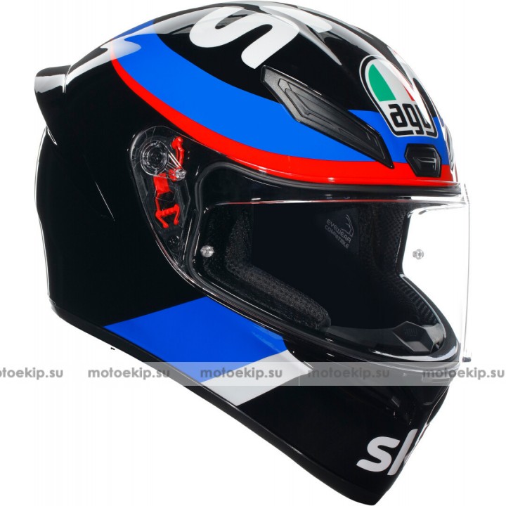 Шлем интеграл AGV K-1 S VR46 Sky Racing Team
