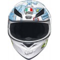 Шлем интеграл AGV K-1 S Winter Test 2017