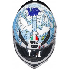 Шлем интеграл AGV K-1 S Winter Test 2017