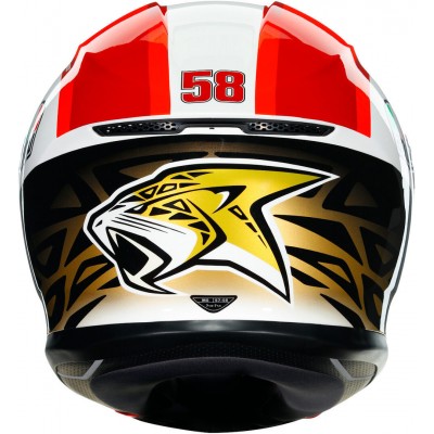 Шлем интеграл AGV K6 Sic58