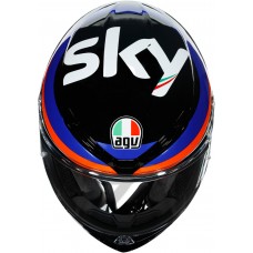 Шлем интеграл AGV K6 Marini Sky Racing Team 2021