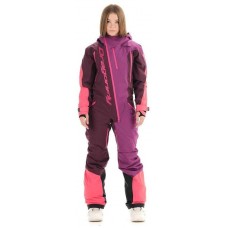 Комбинезон лыжный/сноубордический Dragonfly SKI Premium WOMAN PURPLE&BROWN 2020