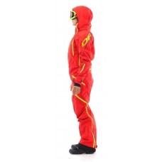 Комбинезон для снегохода и сноуборда Dragonfly Extreme Woman Red-Fluo 2020