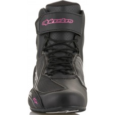 Мотоботы женские Alpinestars Stella Faster-3 Черный/Розовый Мотоботы женские Alpinestars Stella Faster-3 Черный/Розовый